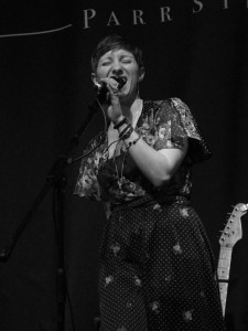 Susie Jones at Studio 2 in Liverpool May 2014. Photograph by Ian D. Hall 