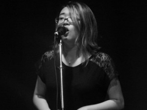 Isobel Lim from The Indecisives. Studio 2, Parr Street. Photograph by Ian D. Hall. 