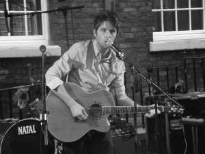 Paul Straws at The Bluecoat, August 2014. Photograph by Ian D. Hall. 