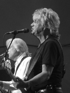 The Moody Blues in 2013 at the Liverpool Philharmonic Hall. Photograph by Ian D. Hall. 