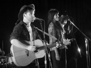 Thom Morecroft at the Unity Theatre, September 2014. Photograph By Ian D. Hall. 