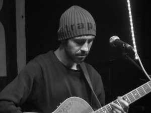 Mike Flaherty at Zanzibar, Liverpool. January 2015. Photograph by Ian D. Hall. 