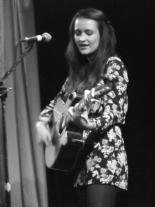 Alexandra Jayne at the Unity Theatre in March 2015. Photograph by Ian D. Hall.  