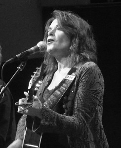 Rosanne Cash, Liverpool Philharmonic Hall. July 2015. Photograph by Ian D. Hall. 