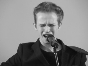 Anthony Cunningham at the Bluecoat, Liverpool. September 2015. Photograph by Ian D. Hall. 