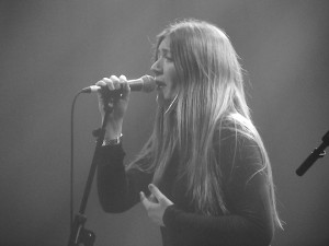 Jacqui Abbott at the Liverpool Philharmonic Hall, March 2016. Photograph by Ian D. Hall. 