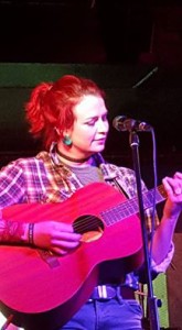 Alison Green at The Cavern, Liverpool. Iternational Pop Overthrow 2016. Photograph by Ian D. Hall. 